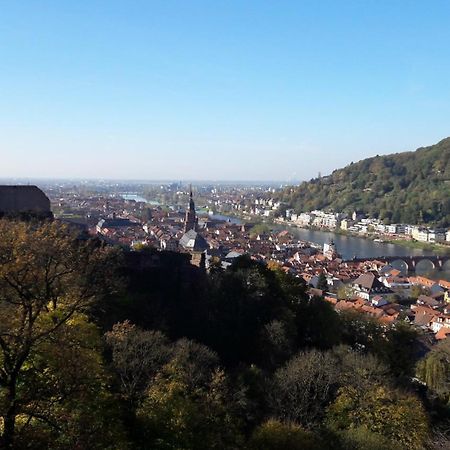 Ferienwohnung Neckarblick Heidelberg Eksteriør bilde